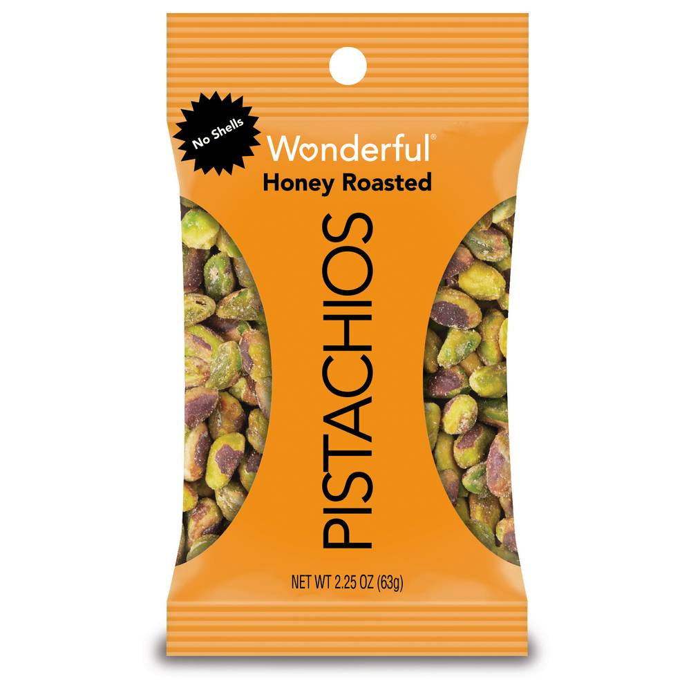 Wonderful No Shell Honey Roasted Pistachios (2.25 oz)