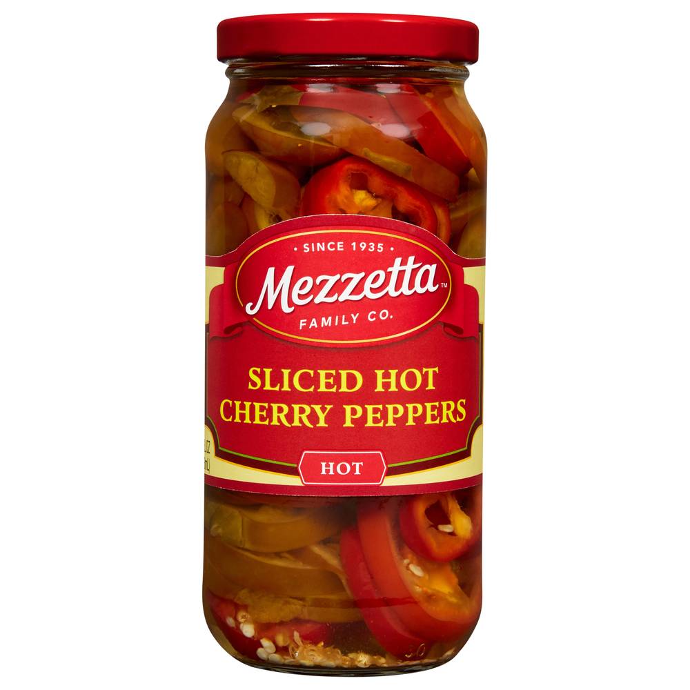 Mezzetta Sliced Hot Cherry Peppers