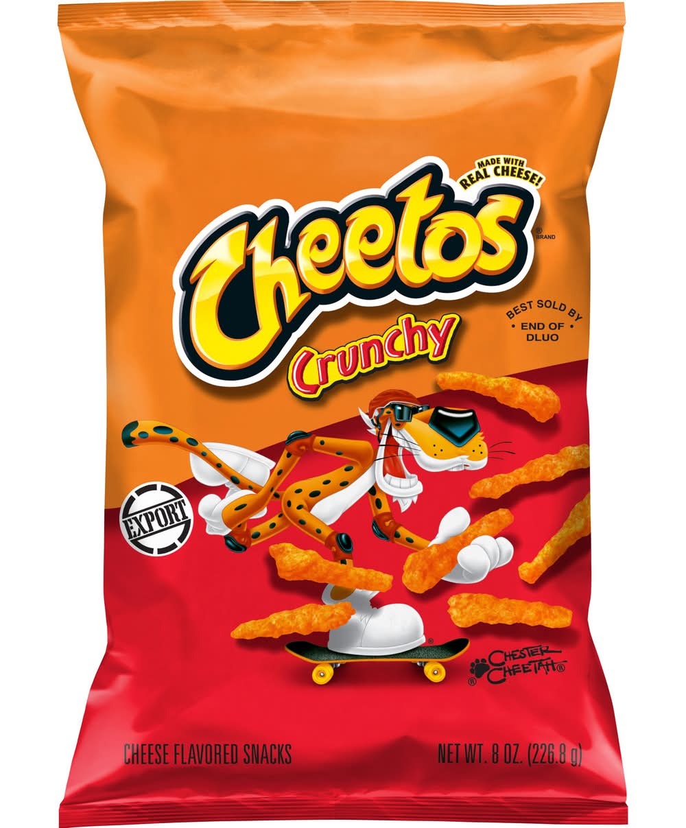 Cheetos Crunchy Snacks, Cheese (8 oz)