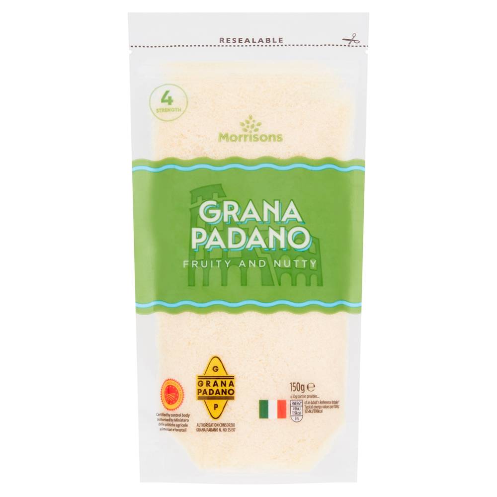 Morrisons Grated Grana Padano (150g)