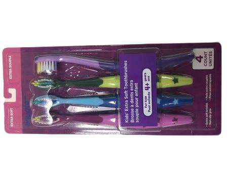 Equate Kids Extra Soft Toothbrushes (70 g)