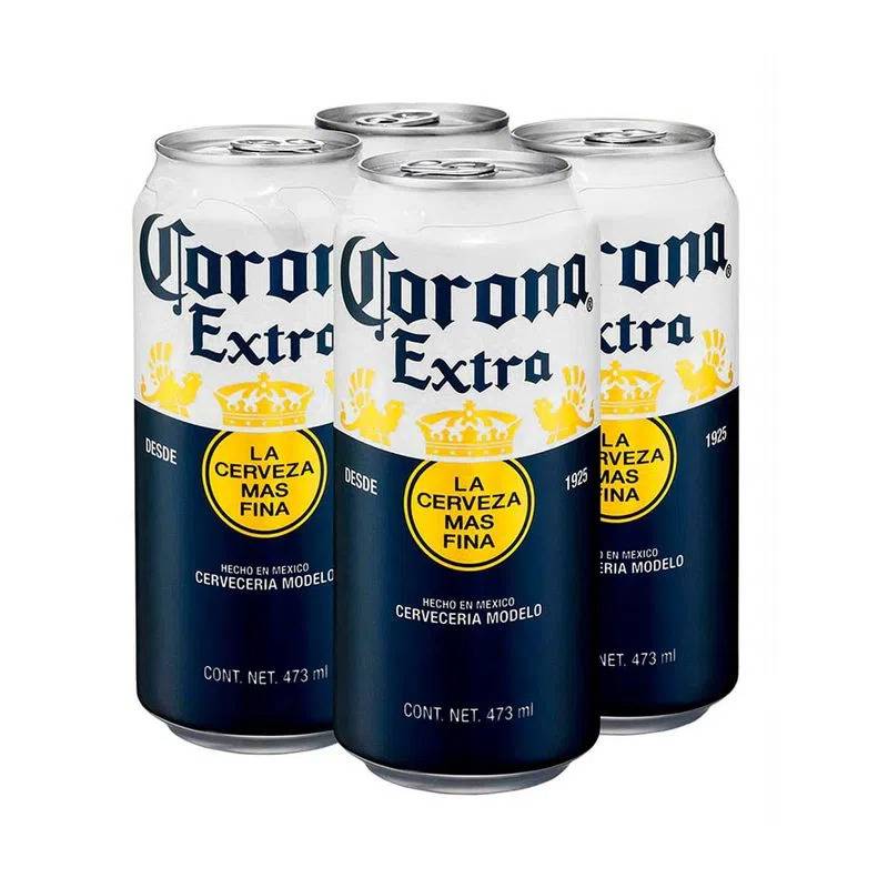 Corona cerveza extra (4 pack, 473 mL)