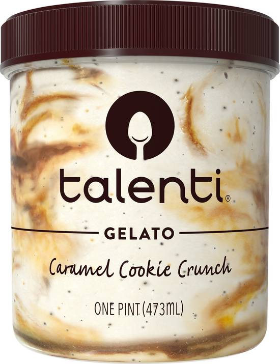 Talenti Gelato (caramel cookie crunch)
