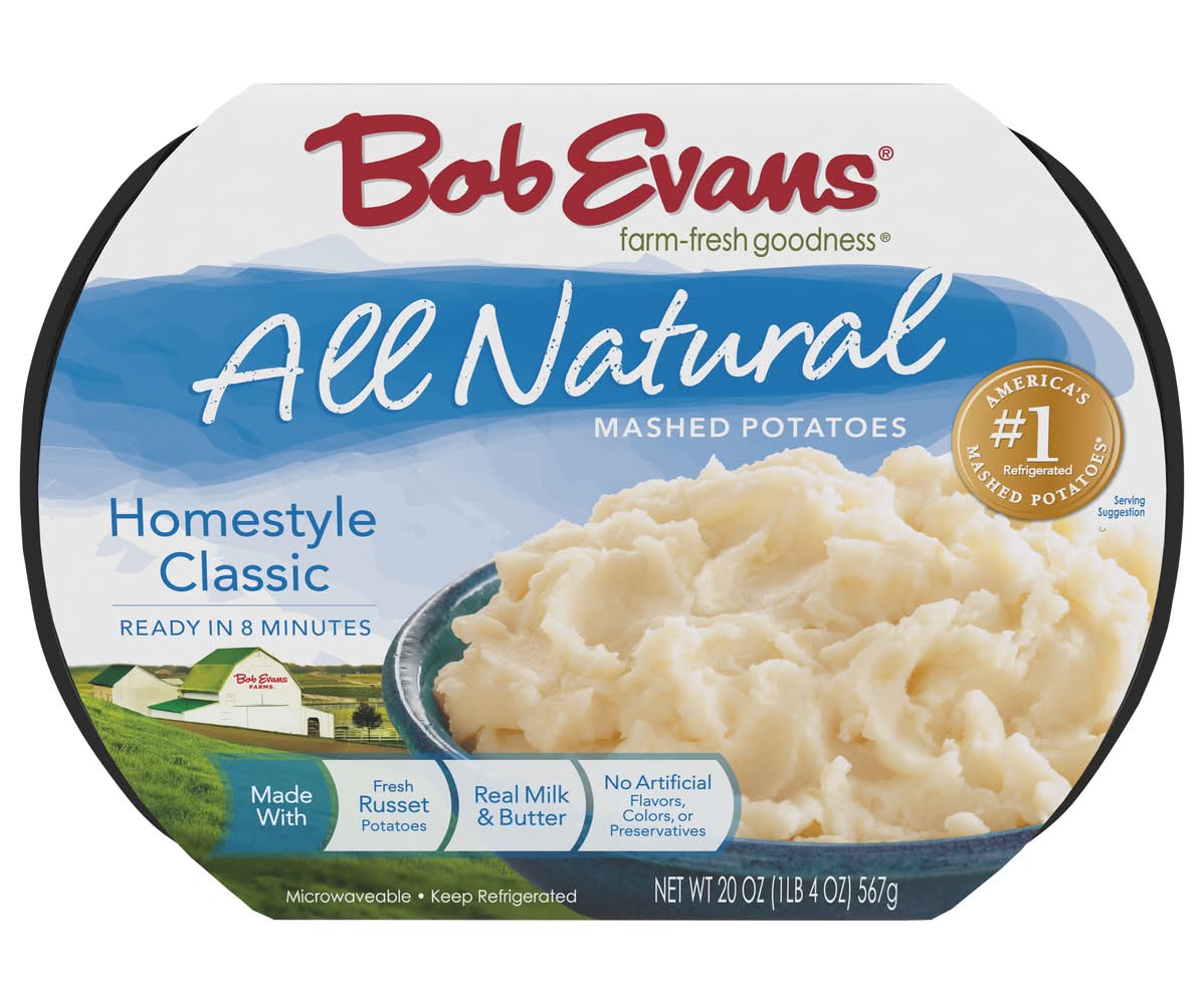 Bob Evans All Natural Homestyle Classic Mashed Potatoes (1.25 lbs)