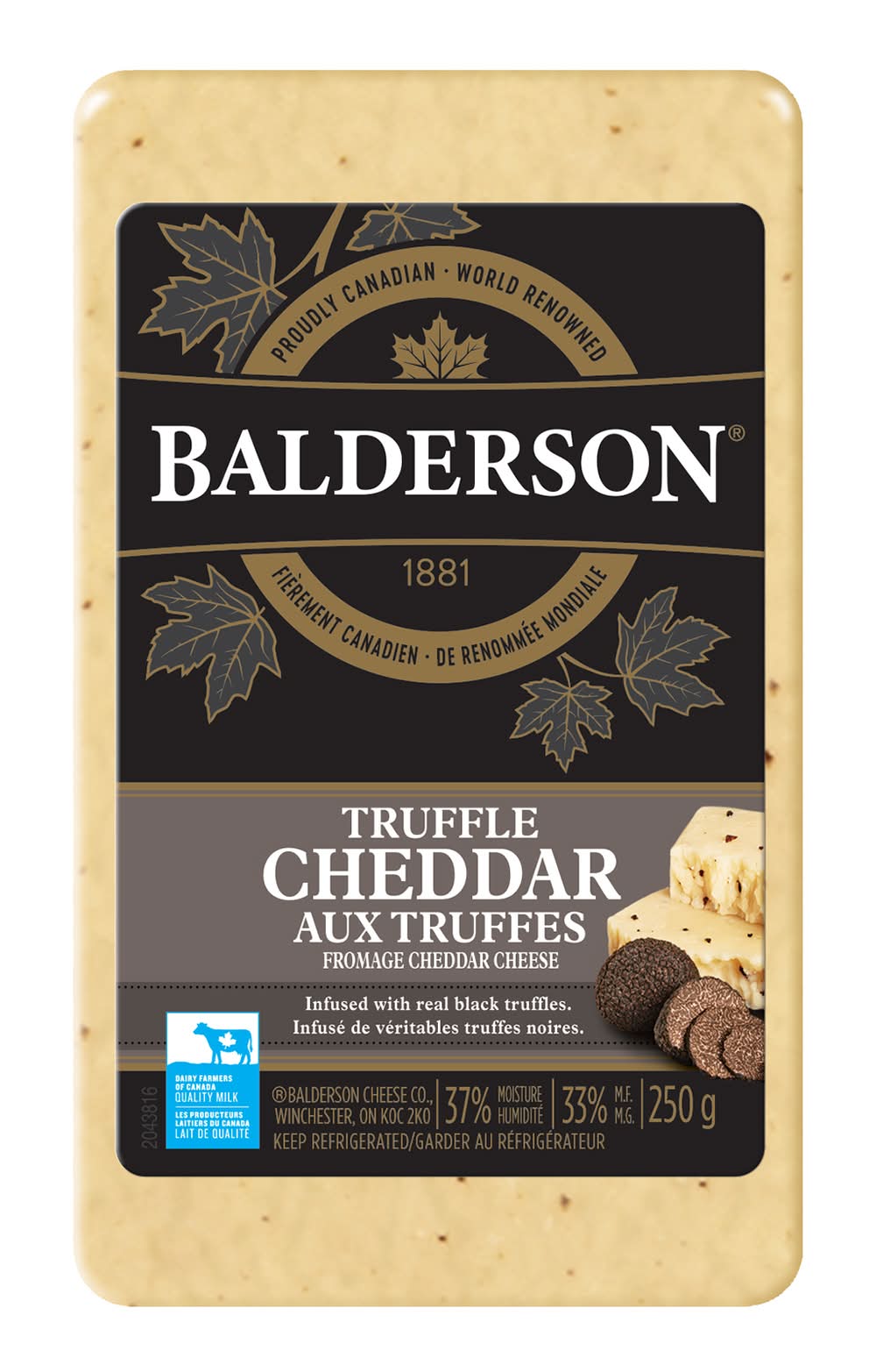Balderson \Cheese 33% M.f, Truffle Cheddar (250 g)