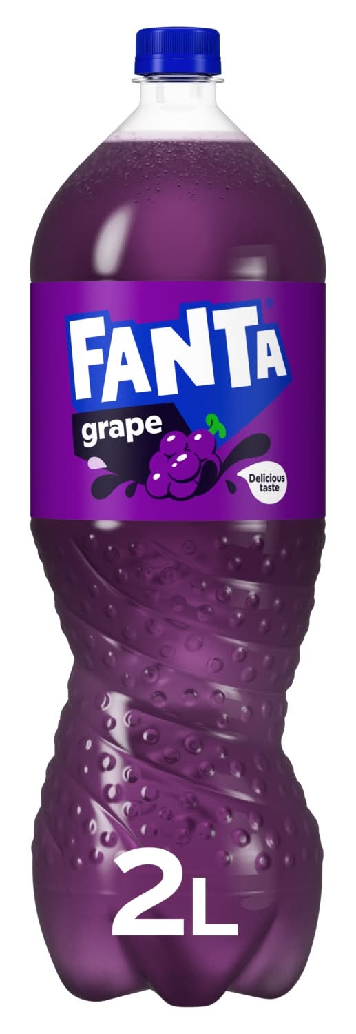Fanta Grape, Flavored Soda (2L)