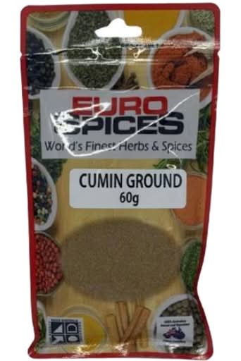 Euro Spices Ground Cumin (60g)
