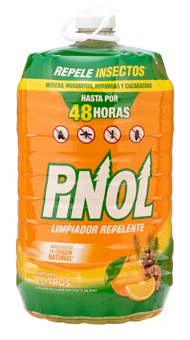 Pinol · Limpiador repelente multiusos con aceite de pino (9 L)