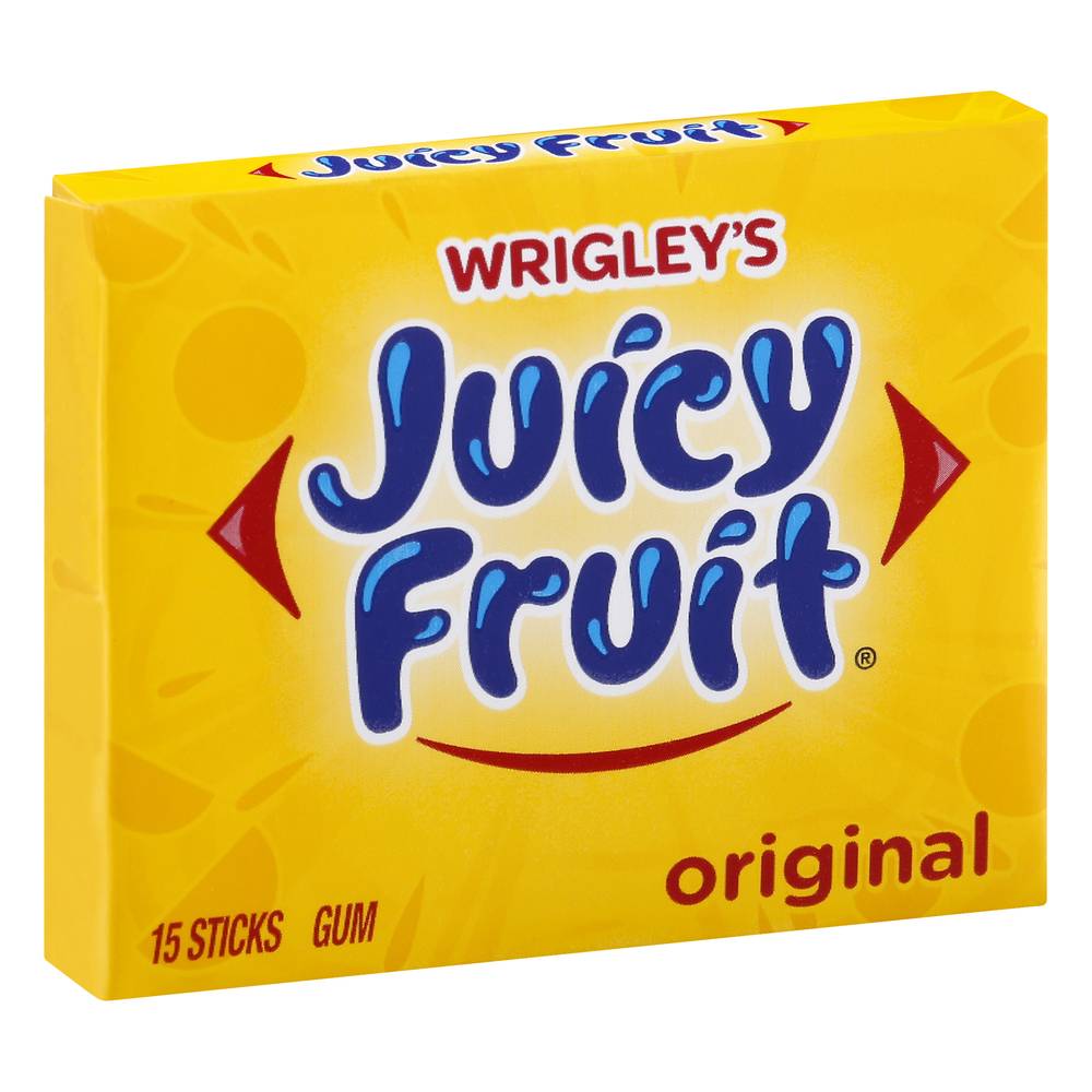 Juicy Fruit Wrigley's Original Gum Sticks