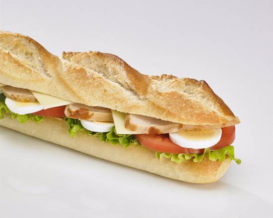 Sandwich Poulet Complet Halal