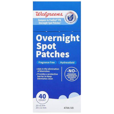 Walgreens Overnight Spot Patches (40 ct)