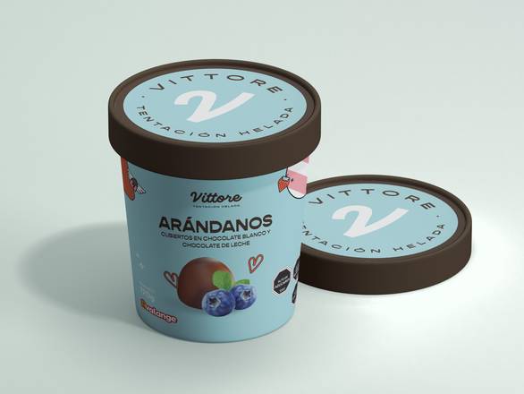 Arándanos Cubiertos Con Chocolate De Leche Vittore 142 G