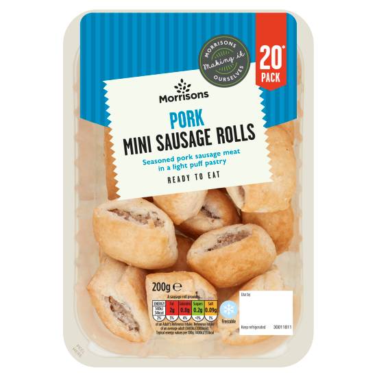 Morrisons Pork Sausage Rolls (mini)