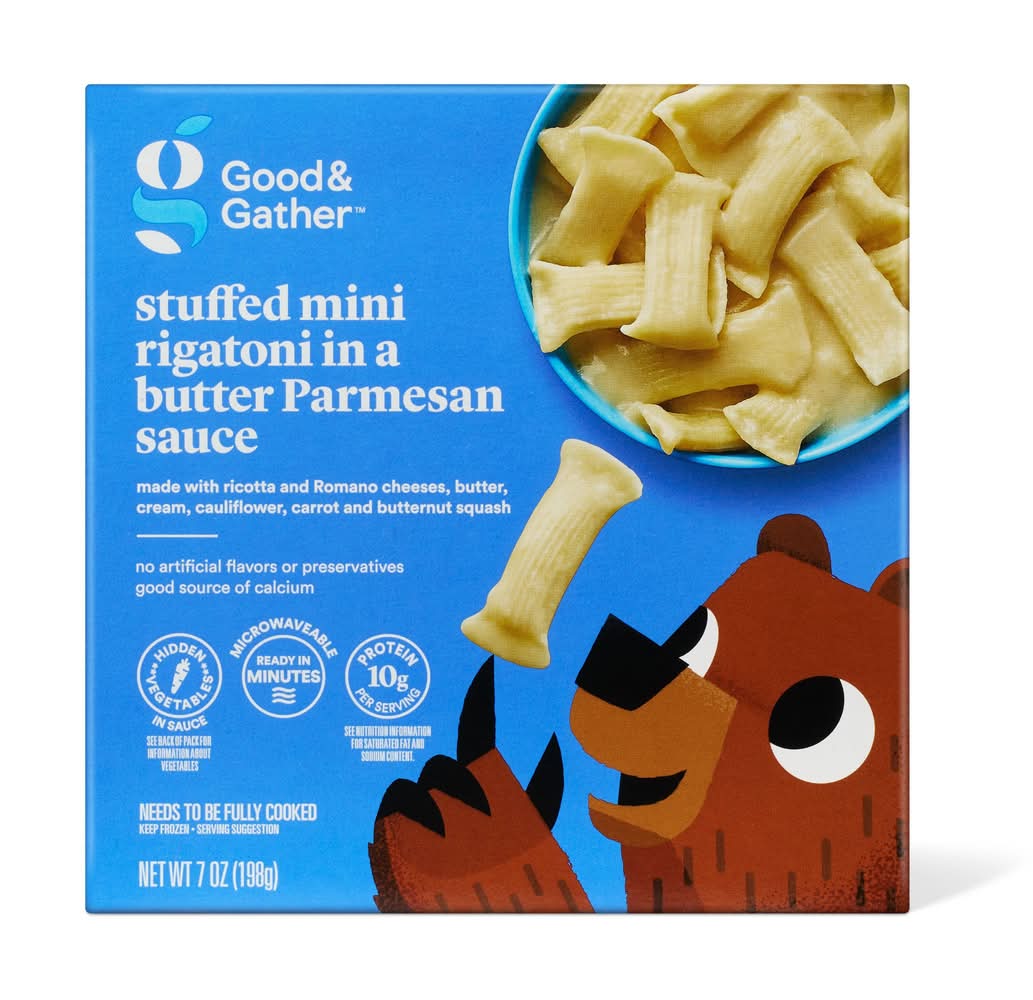 Good & Gather Stuffed Mini Rigatoni With Butter Parmesan Sauce (7 oz)