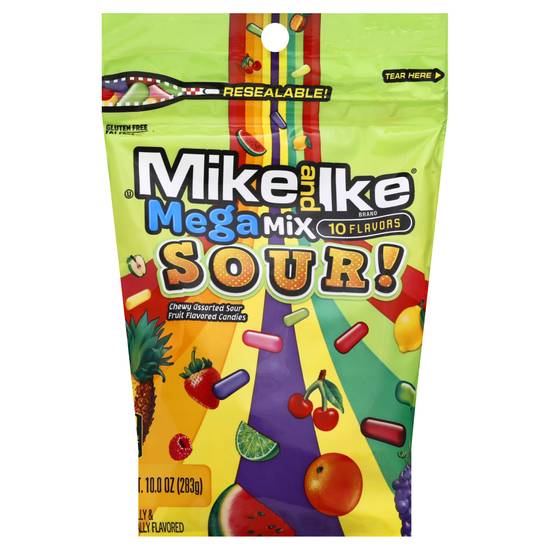Mike and Ike Megamix Sour Candy
