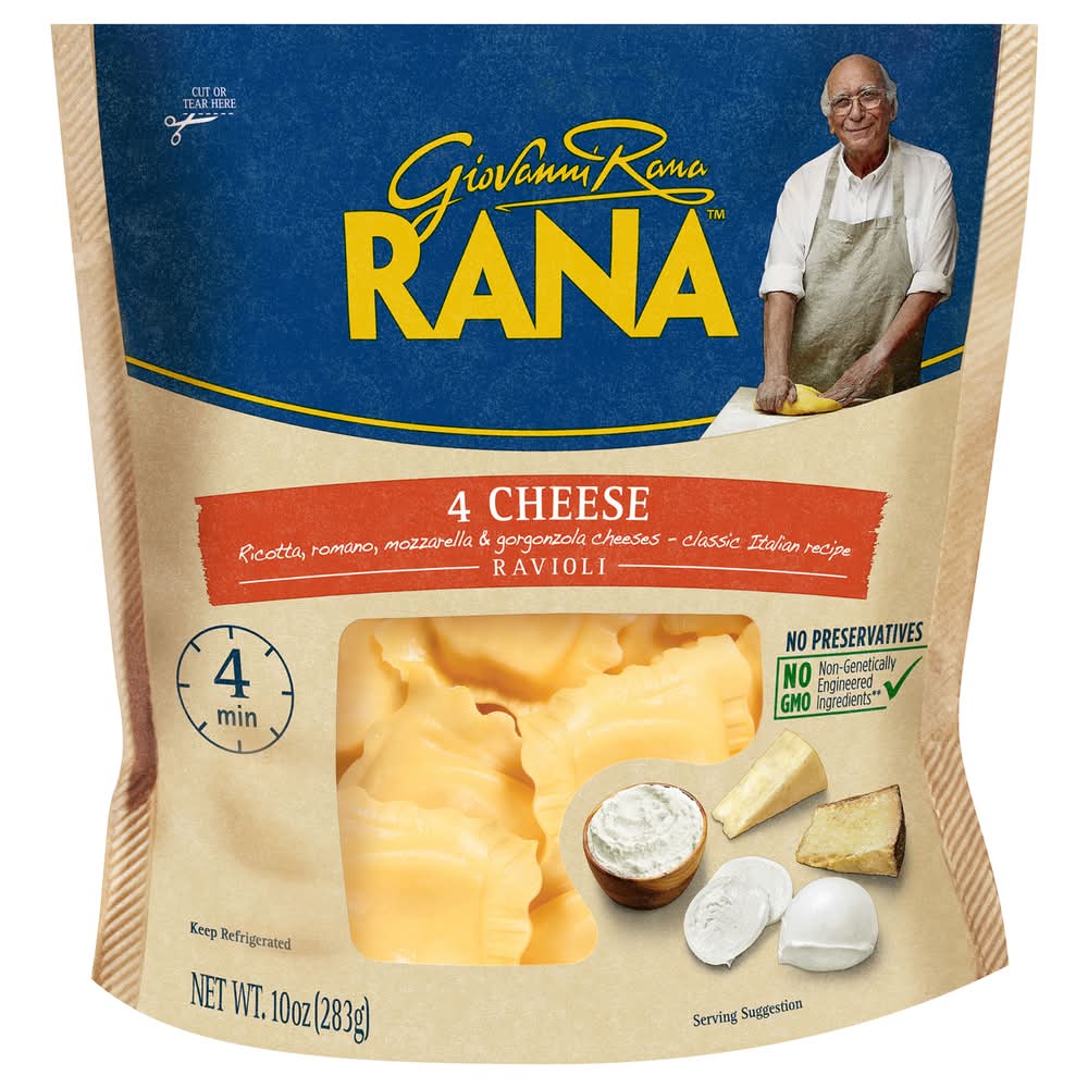 Rana Ravioli, 4 Cheese (10 oz)
