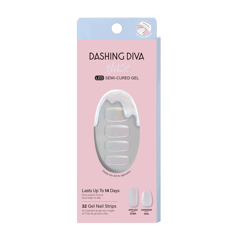 Dashing Diva Glaze Gel Art Studio False Nails, ELEC