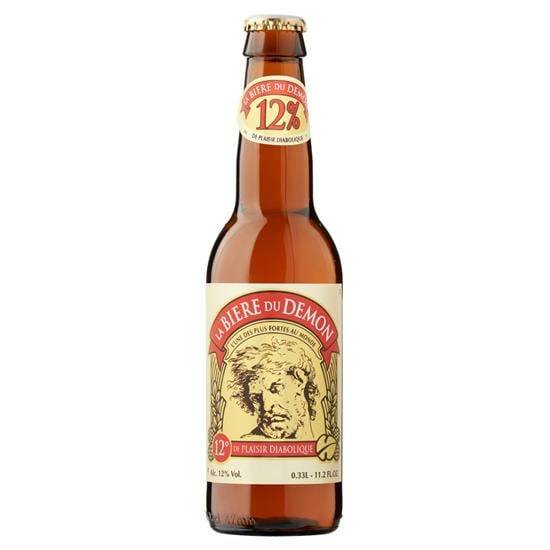 Bière extra forte LA BIERE DU DEMON - la bouteille de 33cL