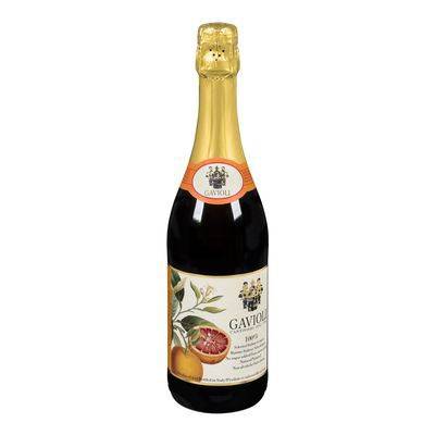 Gavioli orange sanguine raisin (15x61g) - blood orange flavoured sparkling grape juice (750 ml)