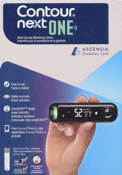 Ascensia Diabetes Care Contour Next One Blood Glucose Monitor