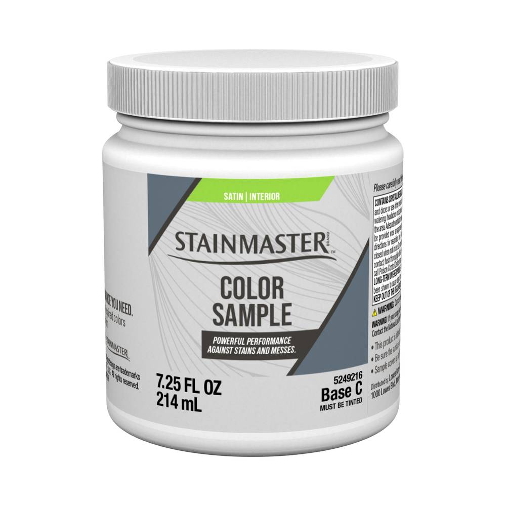 STAINMASTER Multiple Colors/Finishes Tintable Paint Sample Base (Half-pint) | SM5249216-12