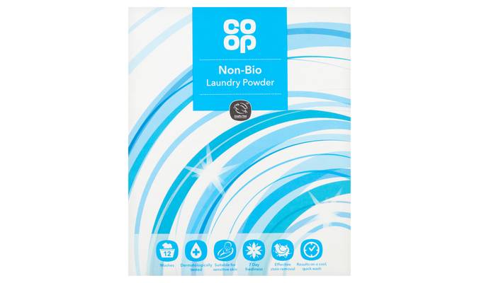 Co-op Non-Bio Laundry Powder 780g