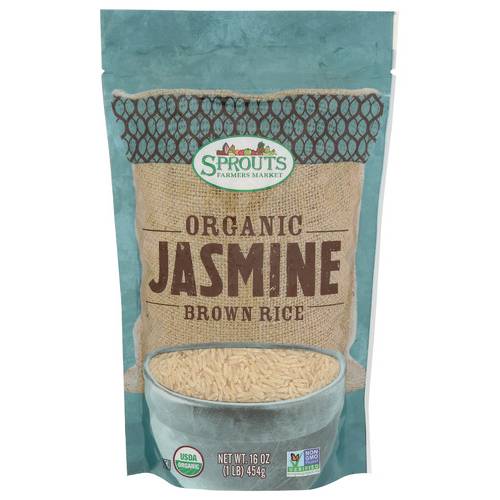 Sprouts Organic Jasmine Brown Rice