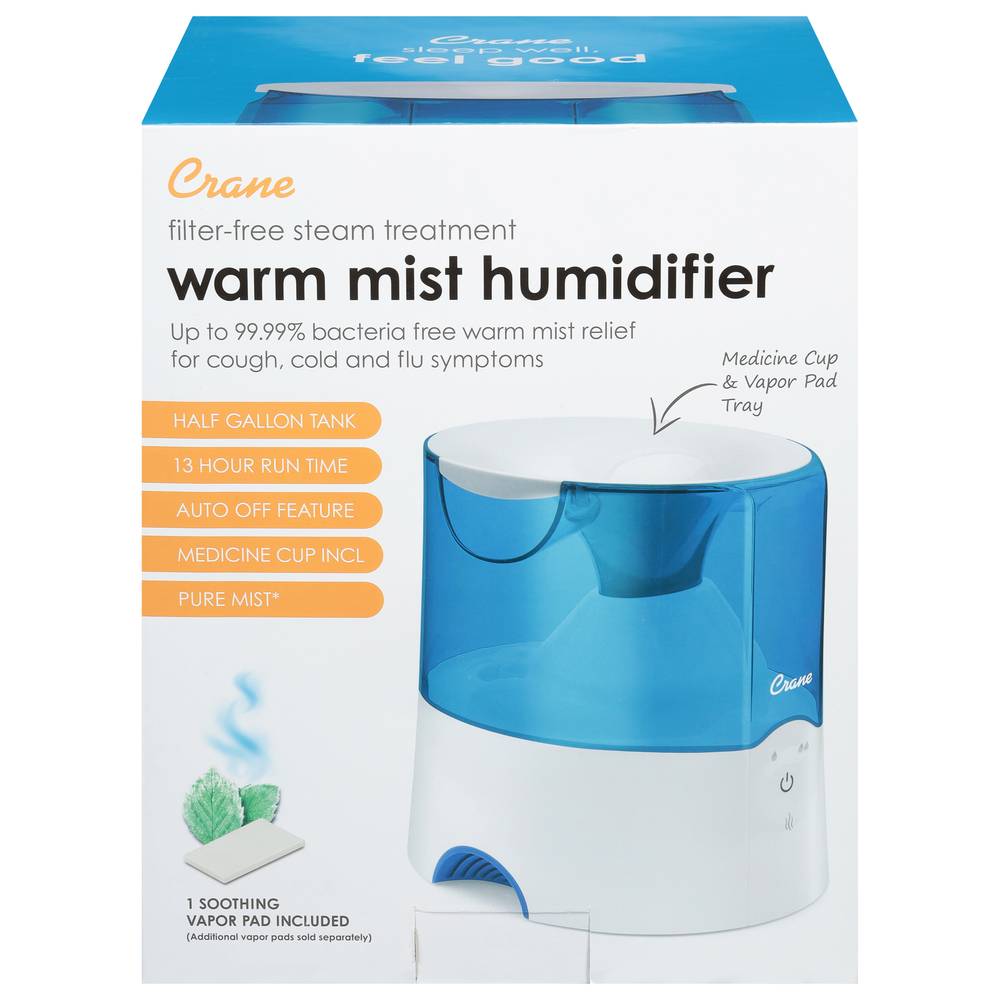 Crane Blue/White Warm Mist Humidifier