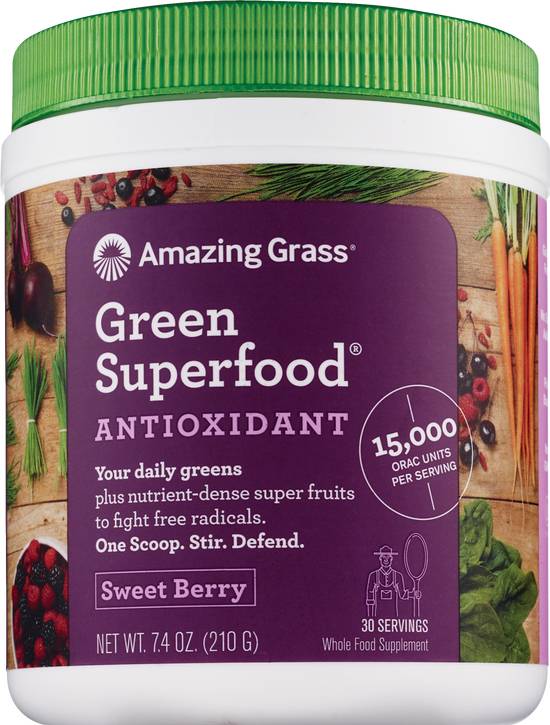 Amazing Grass Green Superfood, Sweet Berry
