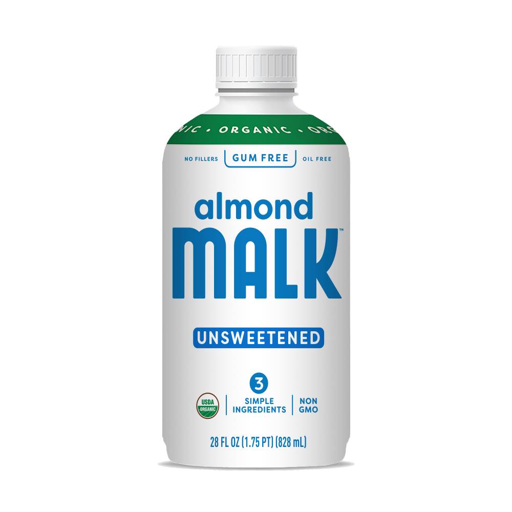 MALK Unsweetened Pure Almondmilk (28 fl oz)