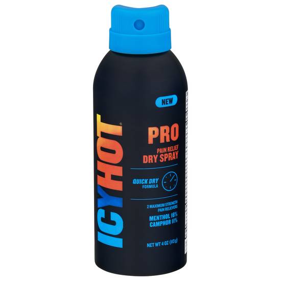 Icy Hot Pro Pain Relief Dry Spray (4 oz)
