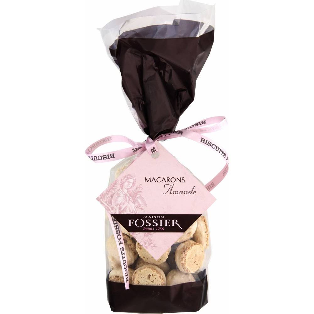 Assortiment de biscuits amandes FOSSIER - le sachet de 120 g