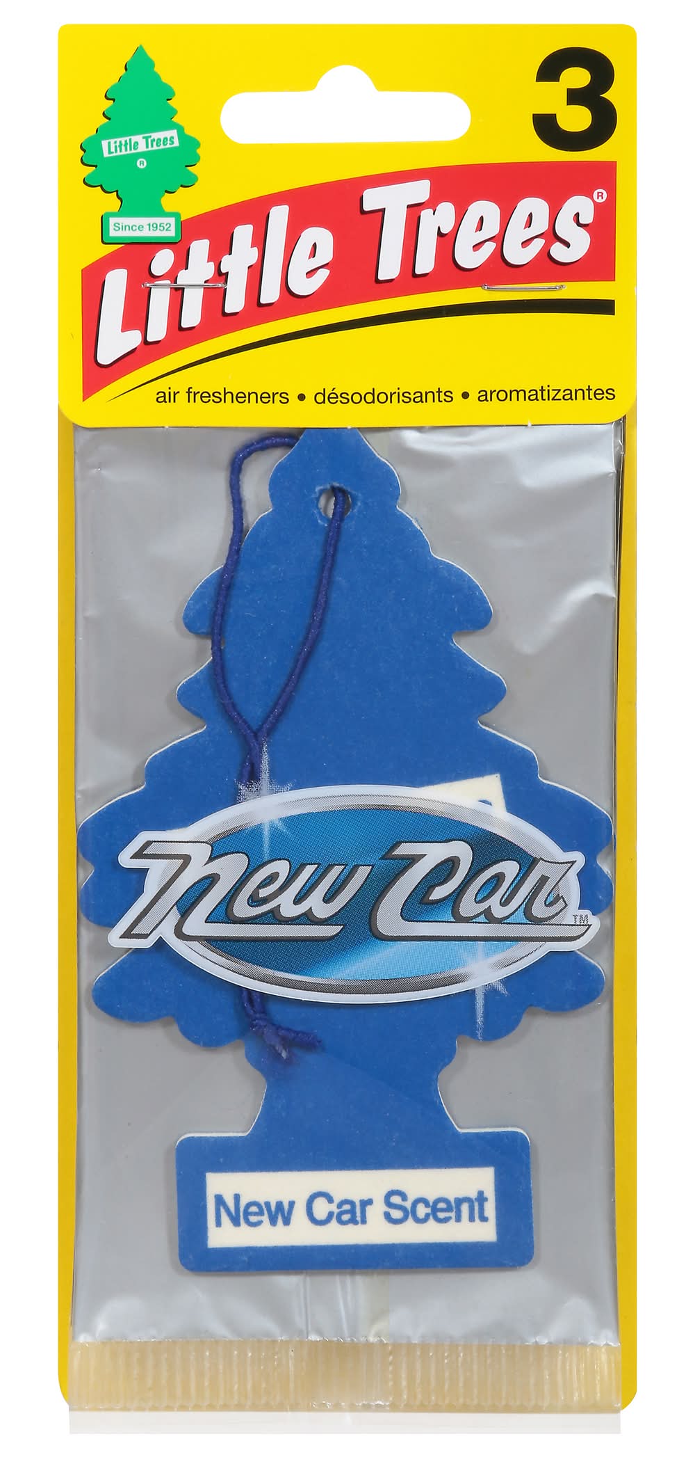 Little Trees Air Fresheners, New Car (1.6 oz, 3 ct)