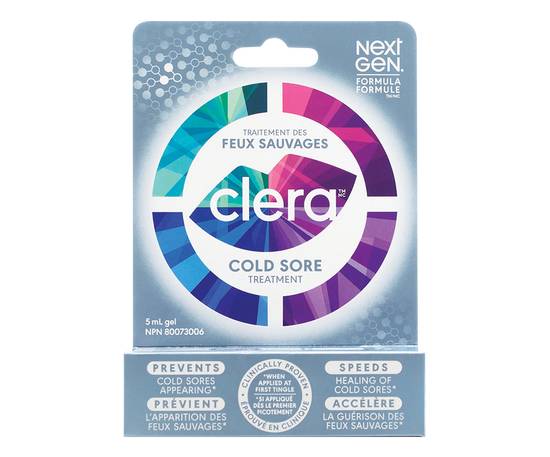 Clera Cold Sore Gel Treatment (5 ml)