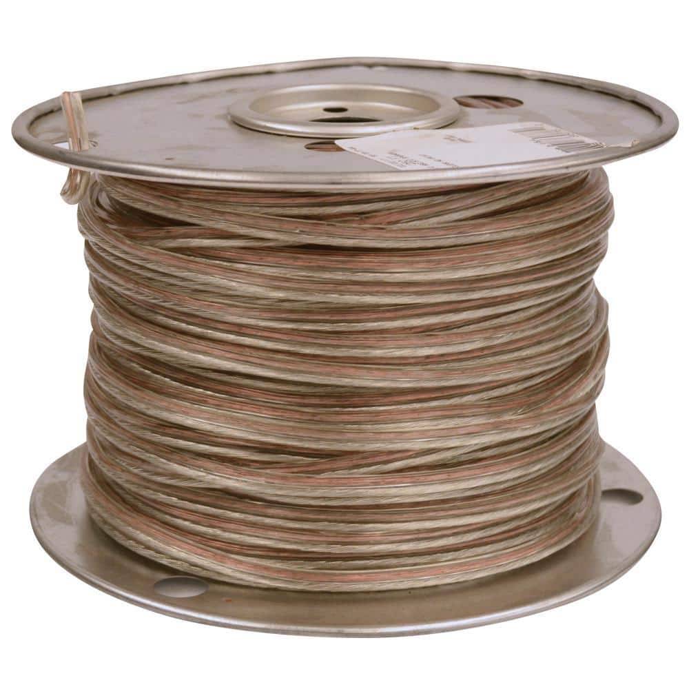 Southwire 50 Foot Package, 14/2 Clear Stranded Cu Speaker Wire