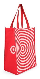 Bullseye Tote Bag, Red