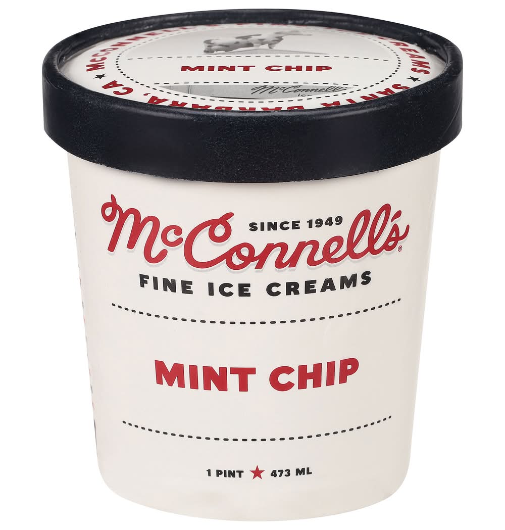 McConnell's Mint Chip Ice Cream (1 pint)