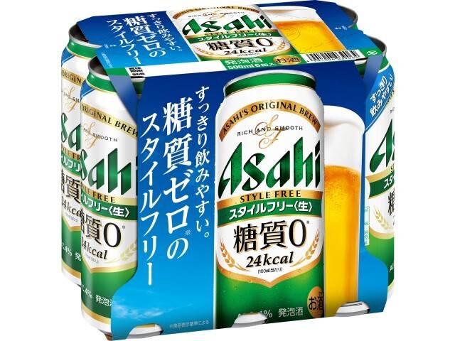 アサヒ スタイルフリー <生> (500mL x 6)