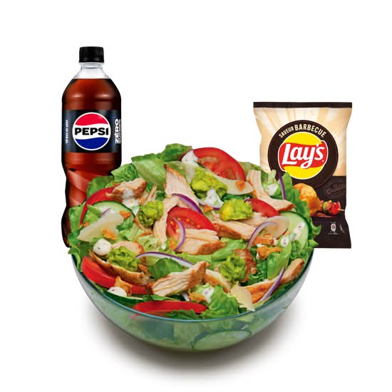 Menu Salade Poulet Nature