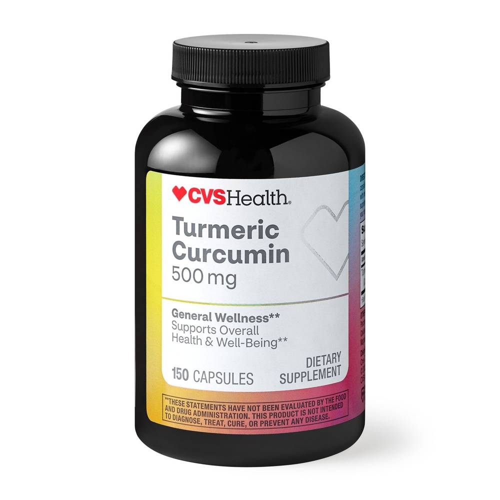 Cvs Health Turmeric Capsules, 150 Ct