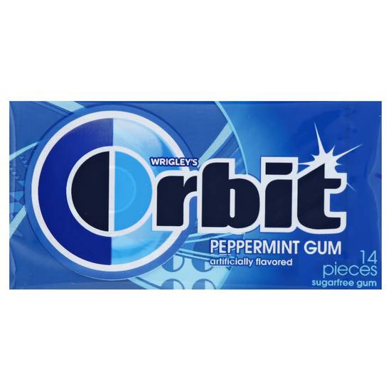 Orbit Wrigley's Peppermint Sugarfree Gums (14 ct)
