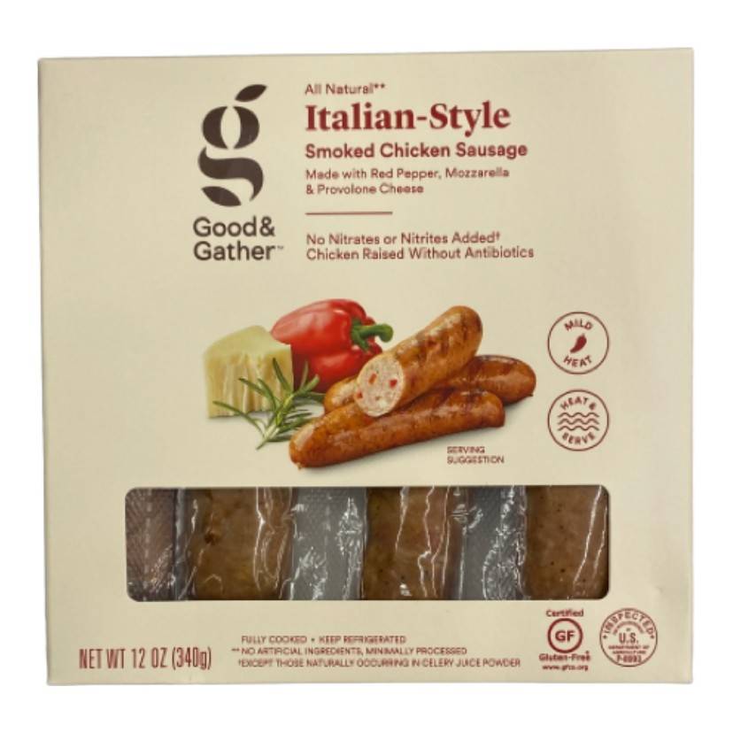 Good & Gather Italian Smoked Style Chicken Sausage