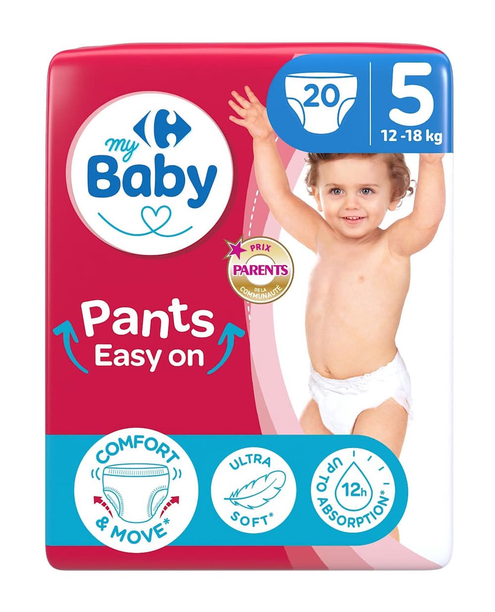 Carrefour Baby - Couches culottes junior 12-18 kg, Étape 5 (20)