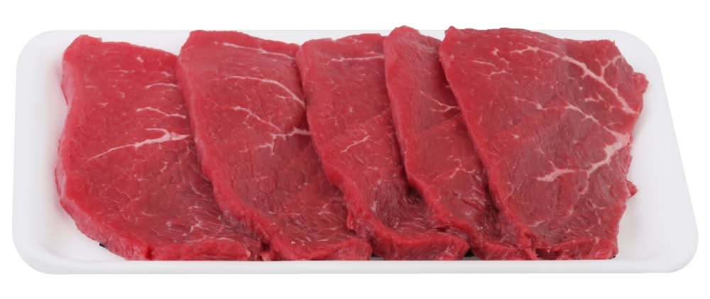 Beef Choice Angus Round Sirloin Tip Steak Thin (About 3 Steaks per Pack)