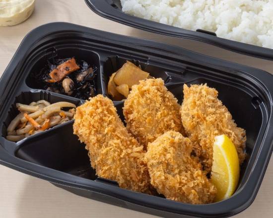 大粒牡蠣フライ4個弁当