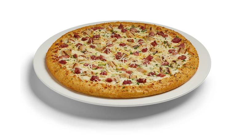 Individuelle 8 po Pizza carbonara / 8" Indy The Carbonara Pizza