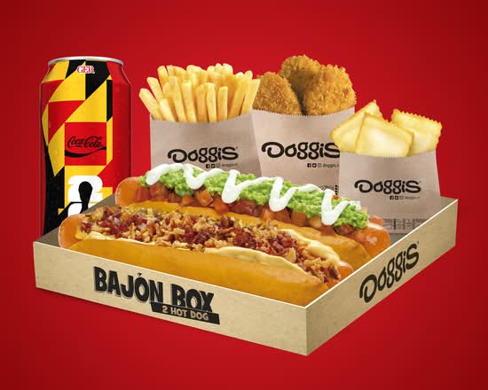 Bajón Box 2 Hot Dog