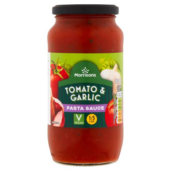 Morrisons Pasta Sauce (tomato & garlic)