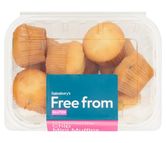 Sainsbury's Chocolate Chip Mini Muffins (12 pack)