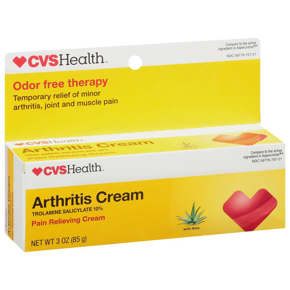 CVS Health Arthritis Cream With Aloe Pain Relieving (3 oz)